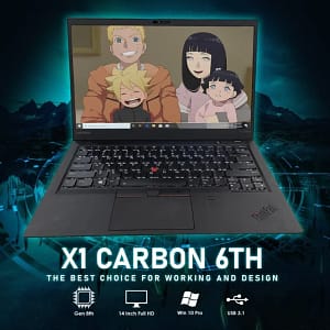 Lenovo ThinkPad X1 Carbon Gen 5 & 6 - 8650U, Core i5 - i7, RAM 8GB/16GB, SSD 128GB - 1TB