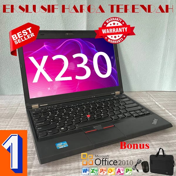 Lenovo X230 Core i5 Gen 2nd / Intel Celeron Gen 3rd, RAM 4GB, Storage 128-500GB - Second - Image 2